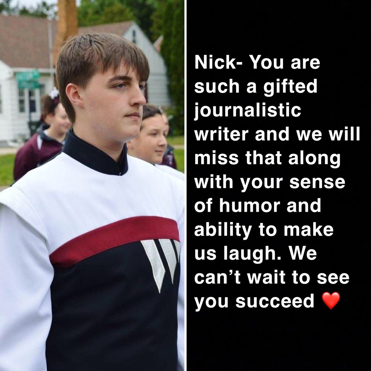 Senior highlight: Nick Anderson! Congrats <a href="/DubsAnderson_/">nick 🍉</a>