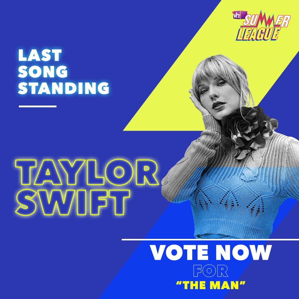 vh1india's tweet photo. It's time to stand by #TheMan and make it a summer anthem for the year! 
LIKE &amp; RT this tweet to cast your vote for this track! #Vh1SummerLeague 

#TaylorSwift #Vh1India #GetWithIt https://t.co/cEA3Uf6dJ0