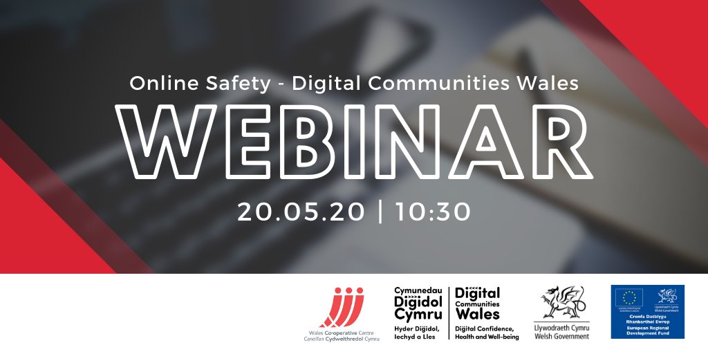 Cwmpas_Coop's tweet photo. Tomorrow at 10:30, @DC_Wales will be hosting a webinar on how to protect ourselves from online scams and how to keep our identity safe online. During this period of lockdown, it is more important than ever to stay safe online. Register now: https://t.co/iMpeUkliSU https://t.co/TbmXUCT22s