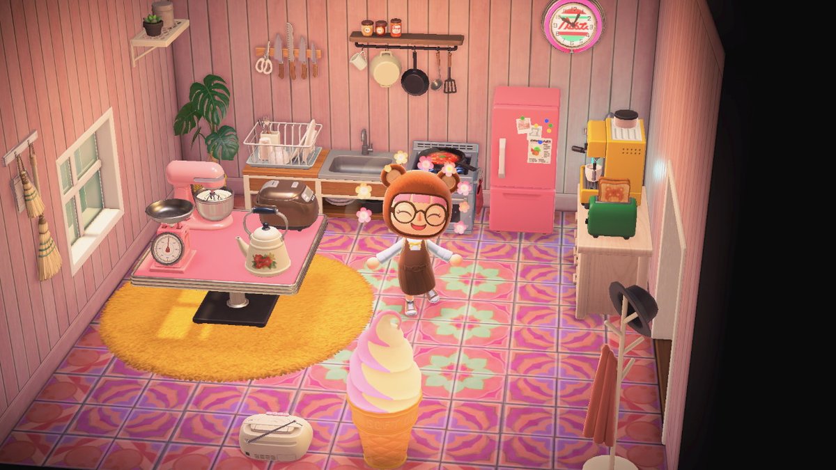 ErikaJeanneInk's tweet photo. ootd and two rooms i'm happy with!! #AnimalCrossing #ACNH #NintendoSwitch https://t.co/u6MoJLXfAt