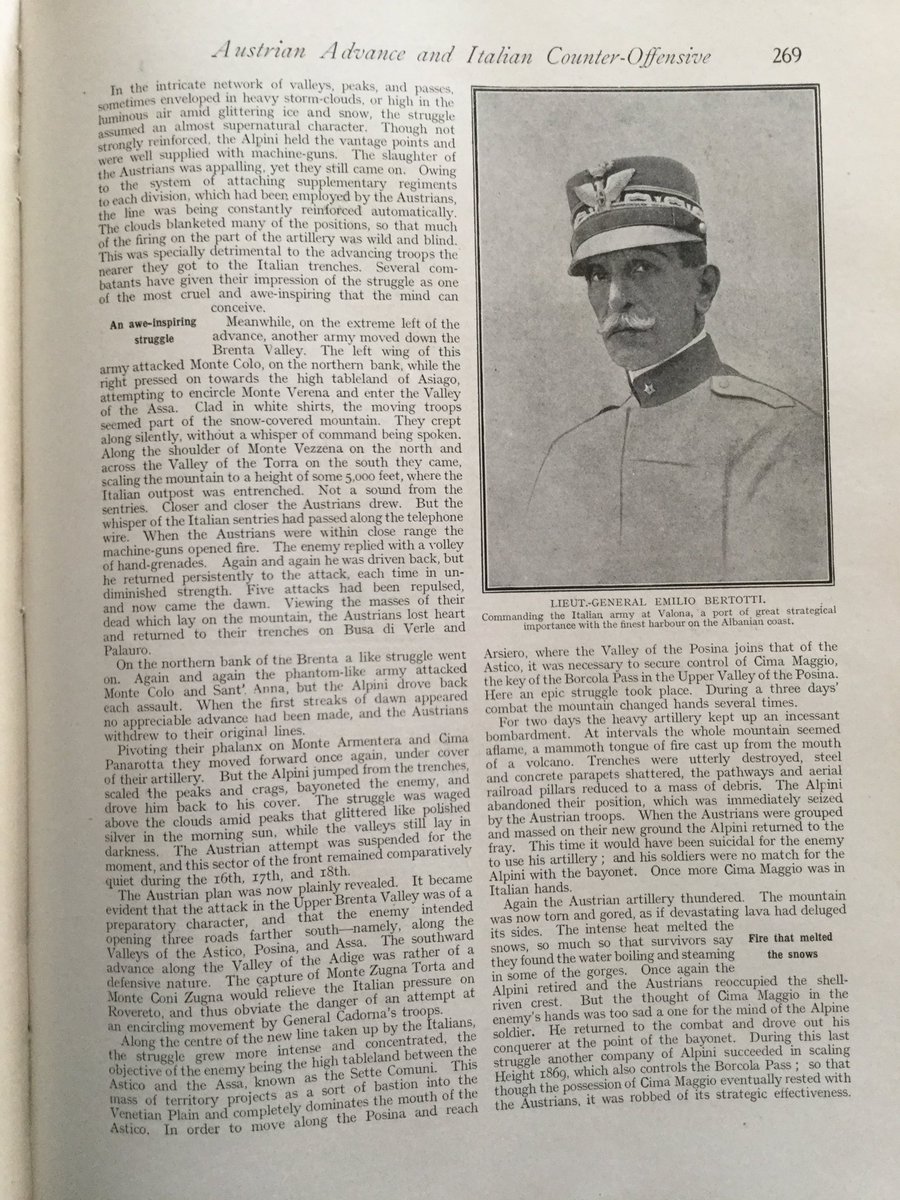 In the Trentino: Austrian Advance & Italian Counter-Attack 1916The other vols will no doubt have other Italian front chapters & be happy to share these too, so would you be interested?3/13