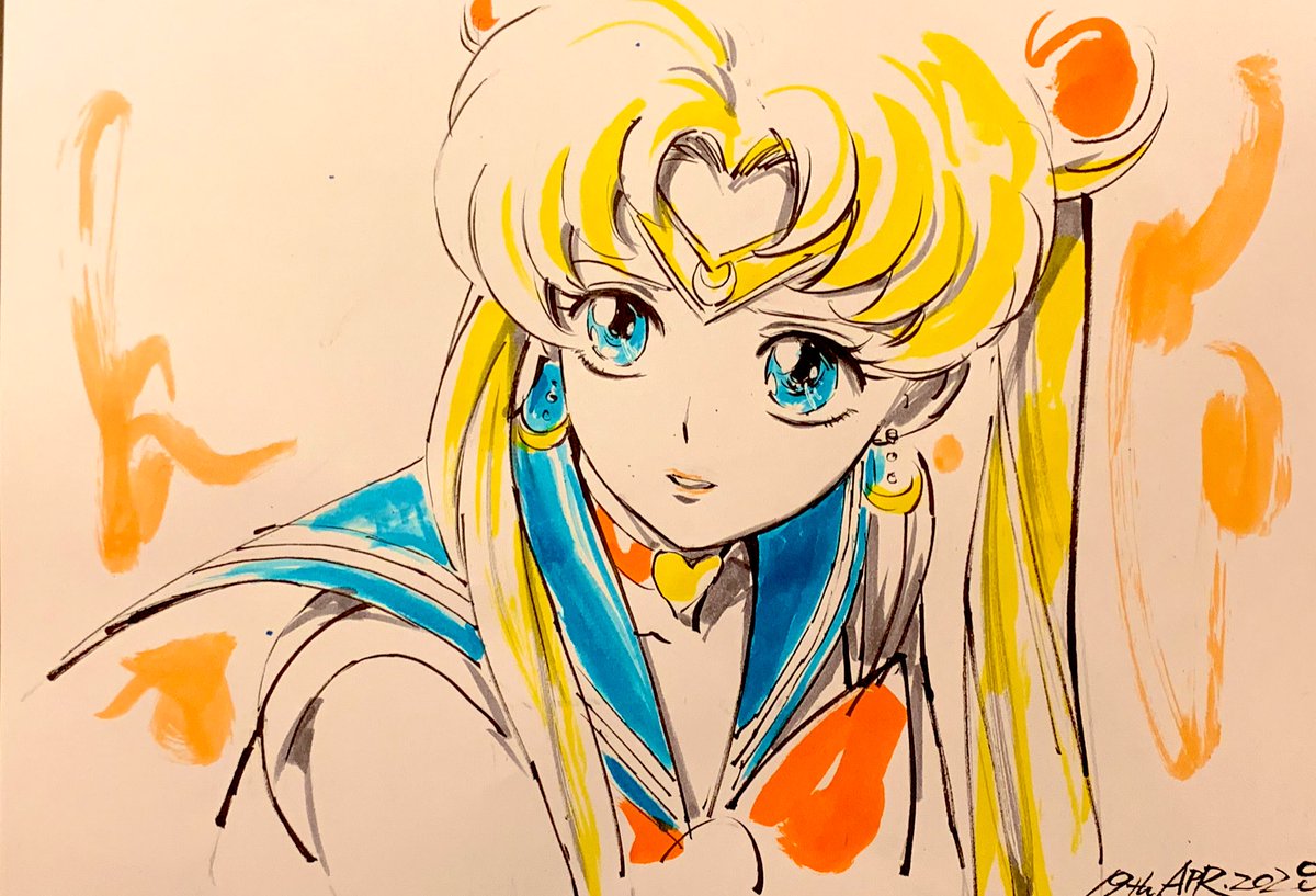 Sailor Moon Redraw — флешмоб по перерисовке Сейлор Мун в Твиттере