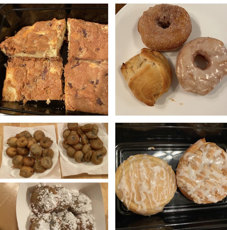 MicheleStaples's tweet photo. @LiveKellyRyan I have been stress baking and delivering the goods to friends and family. 🍪🍩🥧 https://t.co/bkoFVypmRb