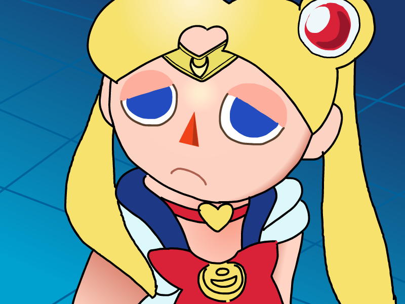 YonicDraws's tweet photo. I wanted to give this #sailormoonredrawchallenge a try with an #AnimalCrossing -esque style. https://t.co/Vy9wseSPTi