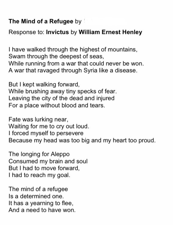 Ms_SChan's tweet photo. Ss wrote responses to classic poems. Such a reminder that student voices are powerful and they need to be given opportunities to tell their stories and speak their truth.✏️🗣

Sometimes these kids give me all the feels😭😱☺️👏❤️
#poetry #socialjustice #activism #nctevillage (2/2) https://t.co/oS6FVscAGD