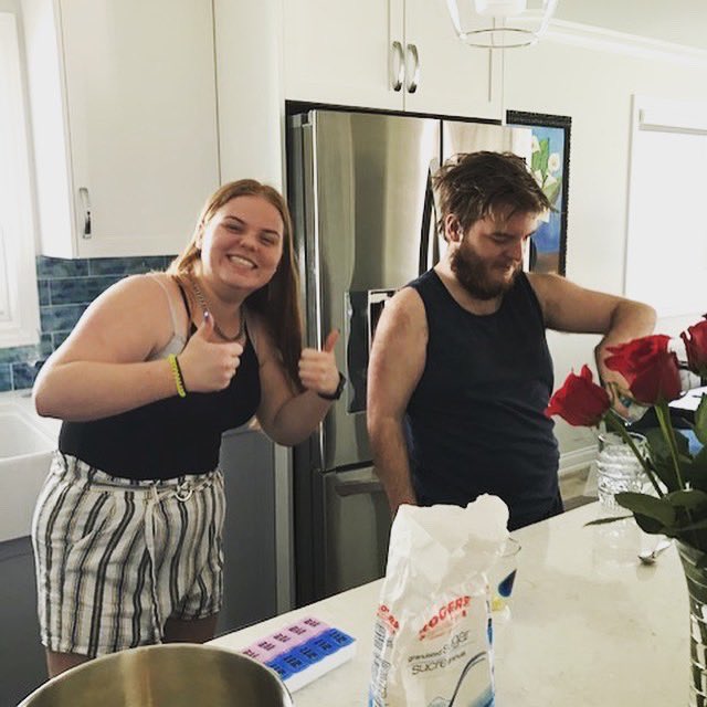 KGM_School's tweet photo. Our Maplewood High School student Julia gives us a #TuesdayTip for today: “Baking takes my mind off of what’s going on around me, and it’s a great treat! What have you done to keep yourself busy?”. Julia and her brother Jake both attend KGMS! #KGMSVirtual https://t.co/XFKr3VpgUT