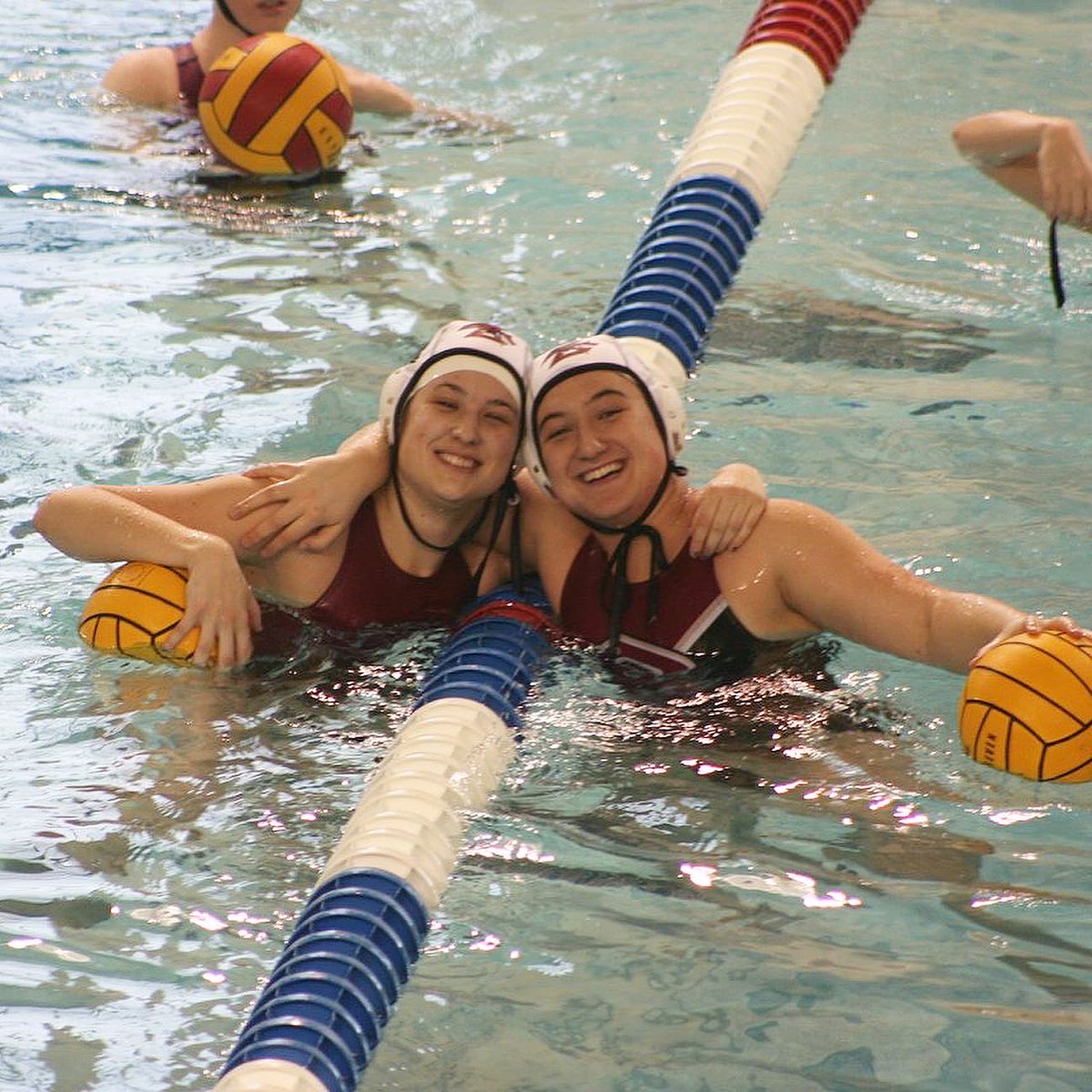 Today's #SeniorSpotlight is Michelle Krameison. Despite never having played water polo🤽‍♀️ before arriving at BC, Michelle worked hard to learn the sport and become an integral member of the team and served as the team's Vice-President and Co-captain this year! #GoEagles