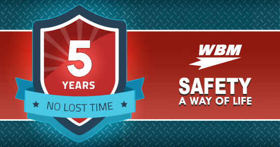 Weldco_Beales's tweet photo. WBM's Edmonton facility is celebrating an exciting milestone, reaching 5 YEARS with No Lost Time incidents! Amazing job everyone!
#safetyatwork #nolosttime #weldcobeales #safetyfirst #worksafe #workplacesafety #safetyculture https://t.co/1QgWaIhDn9