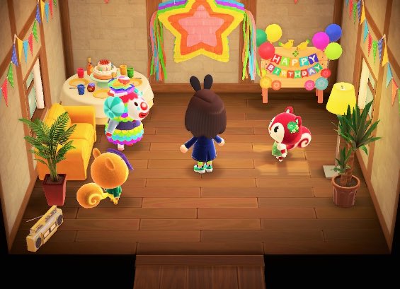 MaggieTTV's tweet photo. AC sure knows how to throw a gal a Birthday Party😂😍🙌🏼🌻 

#AnimalCrossingNewHorizons #BirthdayInQuarantine #ThanksNook #NintendoSwitch #twitchstreamer #twitchaffiliate https://t.co/6MeRV2ZRuR