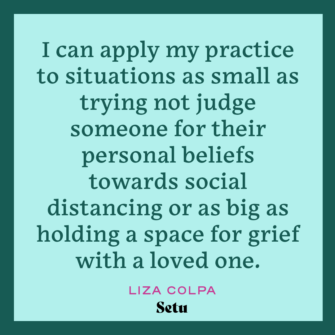 setucommunity's tweet photo. Your practice builds your capacity to live through challenge and take care of yourself even when it seems near impossible. https://t.co/ZbhQXlg4W1