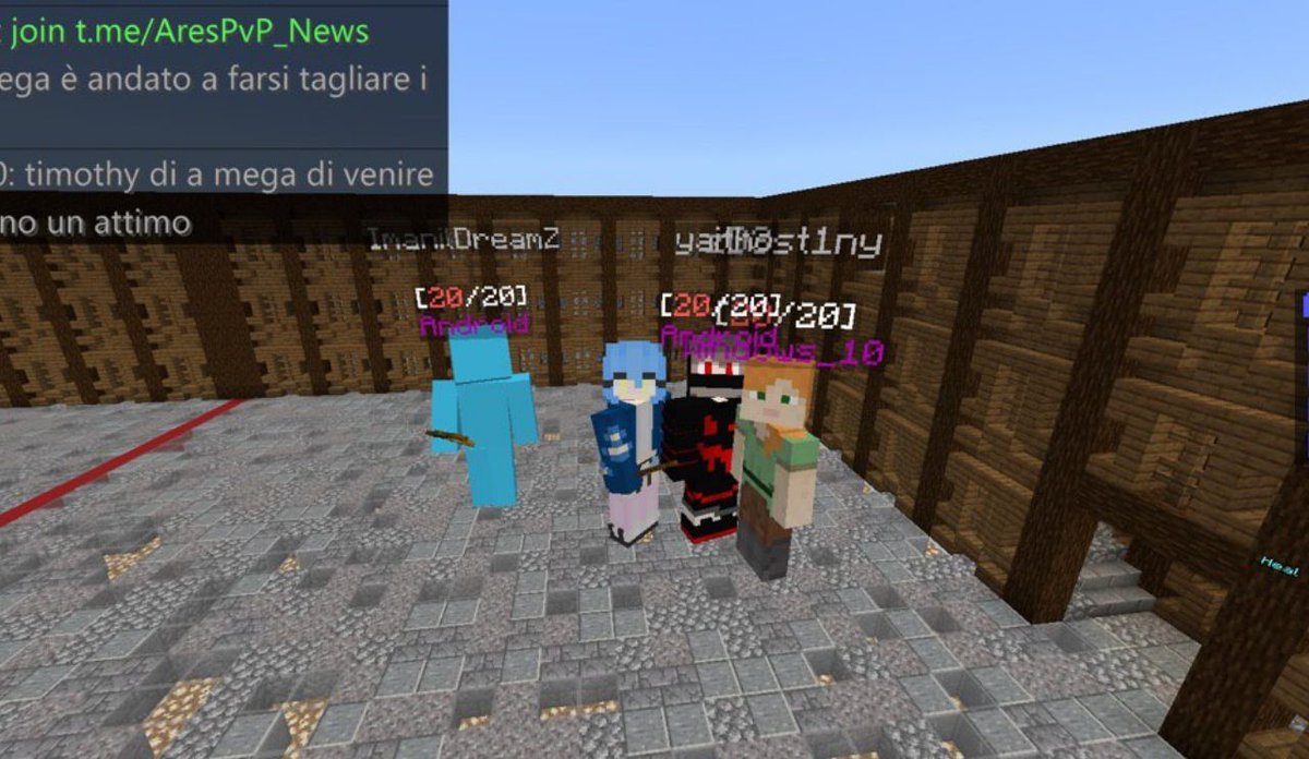mcpeDRZ's tweet photo. ♦️ Clan Battle ♦️ 18/05/2020

🔷 DreamerZ 7 - 3 ISerpeVerde 🔷
🔹 Formazione : 3vs3 - 1win10 2pe
🔹 Server : AresPvP

 ⭐️STAR PLAYER⭐️ : Mightlay ☆
•> [Not Recorded]
{💙} @mcpeDRZ https://t.co/FdYrrVNz1h