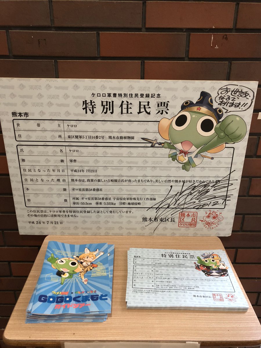 ケロロのちょっぴり元気になる話
