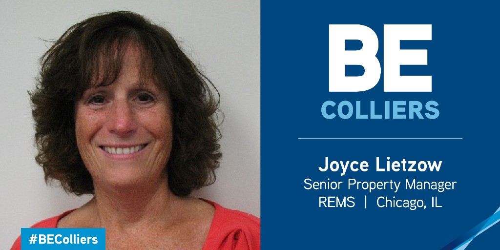 Colliers's tweet photo. REMS shares stories of our people who have gone above &amp; beyond during the #COVID19 pandemic. Joyce has coordinated extra cleaning of her client’s building and the client reached out thanking her for making her and the other tenants feel safe. #BEColliers #BECommunityMinded https://t.co/NdAamDTNxI