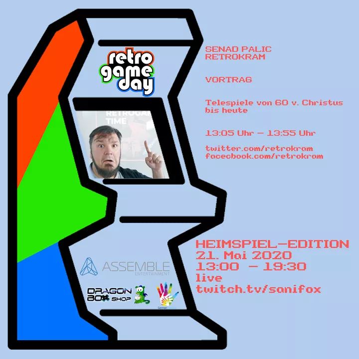 senadpalic's tweet photo. Ich bin auf einem @DragonBoxShop @HessenGamesWeek @retrogameday @AssembleTeam Arcade Automaten....
Wäre sicherlich auch was für das @flipperarcade.
Natürlich auf sexy freeplay.
#retrogameday https://t.co/3AdDqYZAEQ