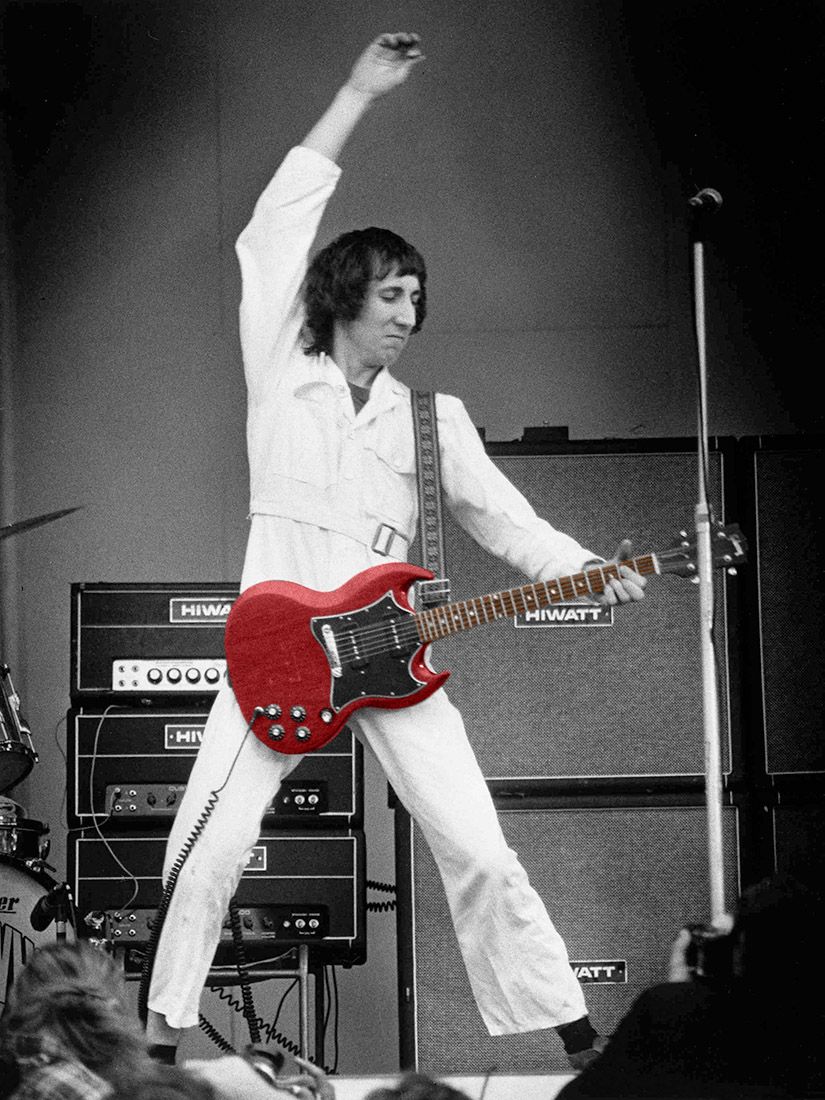 Happy Birthday Pete Townshend!! Pete Townshend\s 1969 Gibson SG Special   