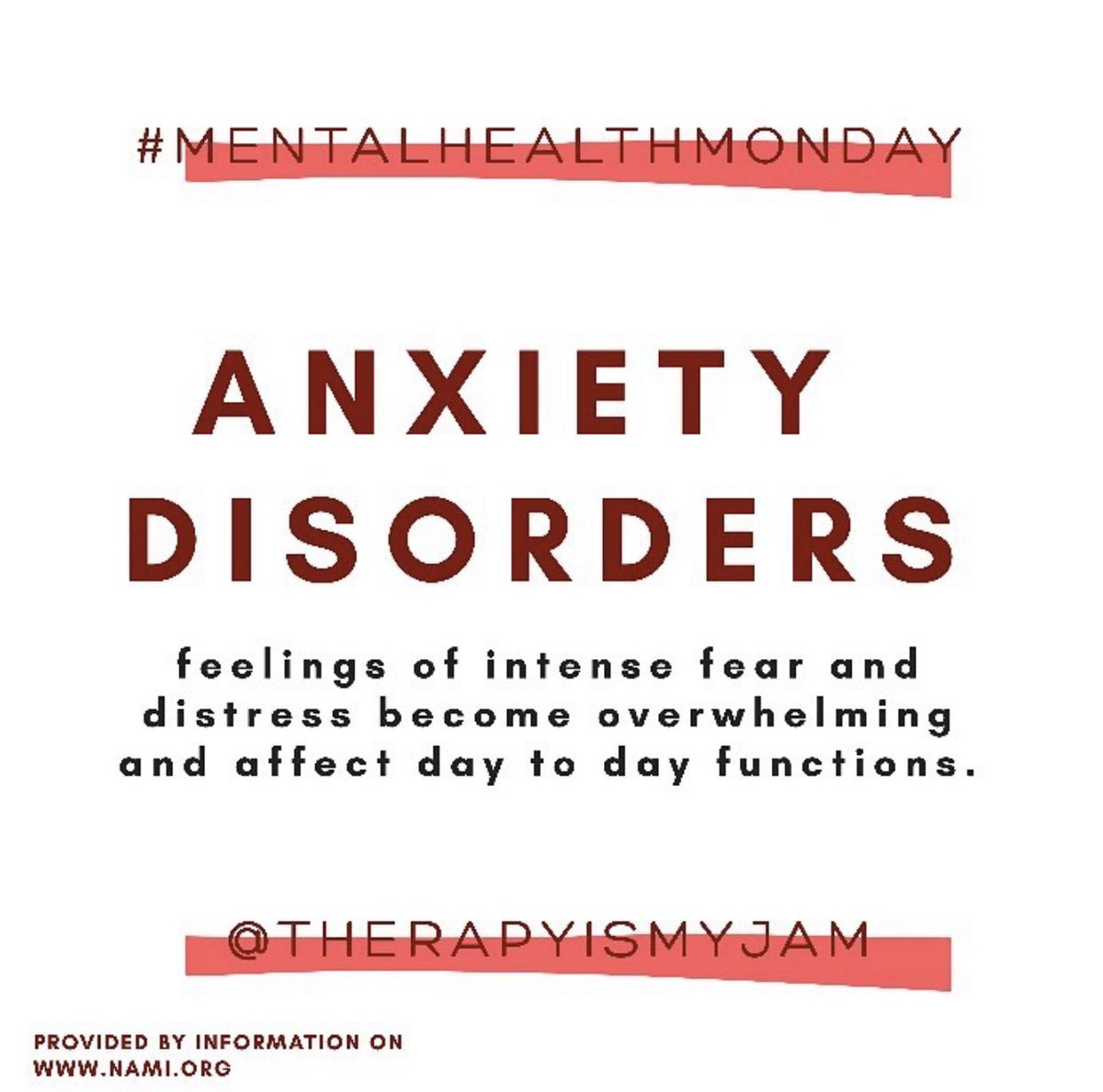  #MentalHealthAwarenessMonth   Info from  @therapyismyJAM