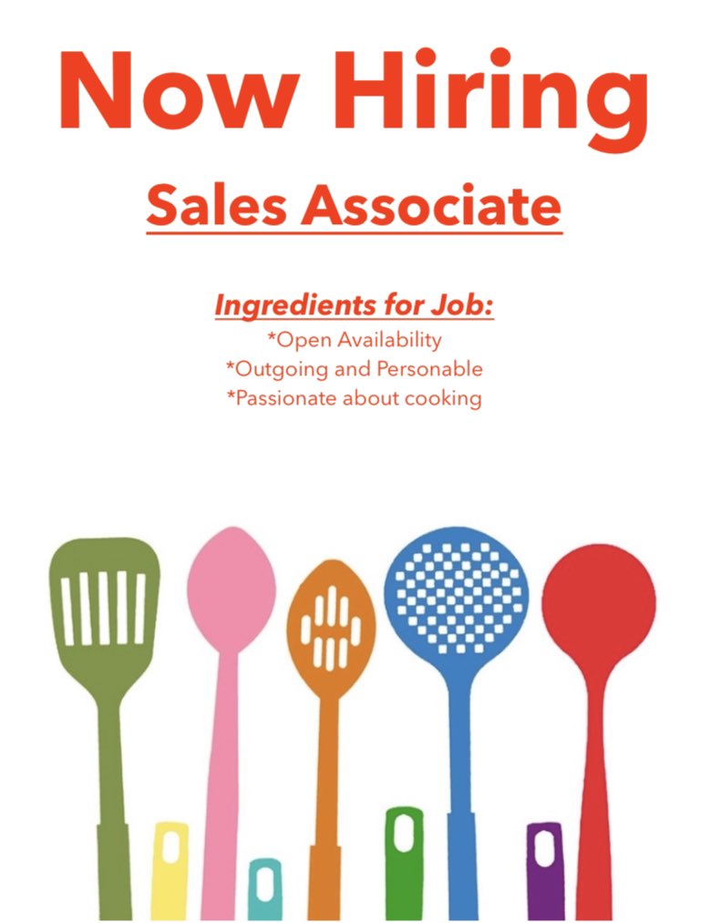 Apply in person!!  We are here from 10-6pm, Monday-Sunday.  Lewes,De