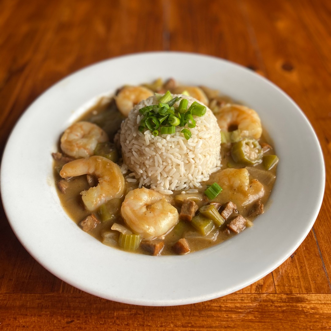 ShrimpFactoryGA's tweet photo. How about some of our delicious Shrimp Gumbo for lunch or dinner today?😋🍤

#SAV #gumbo #riverstreet #seafood #supportlocal https://t.co/8YpL0LZLDk