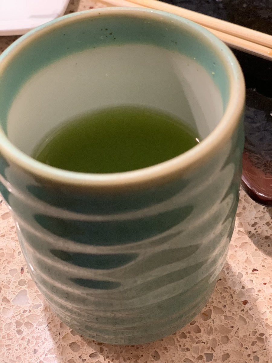 131

I looked at my tea
Which sat there green and steaming 
Enjoy calm moments

#Polahaku 
#beforequarantine