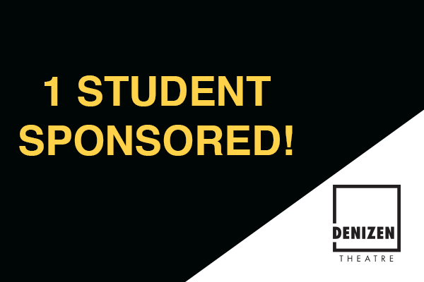DenizenTheatre's tweet photo. A $23 donation will sponsor 1 student to see live professional theatre for only $5! Would you like to join us and sponsor a student? Less than 12 hours until HV Gives begins. #HVGives #sponsorastudent #newpaltz #hudsonvalleytheatre #nonprofit https://t.co/yEgtpCCa9M