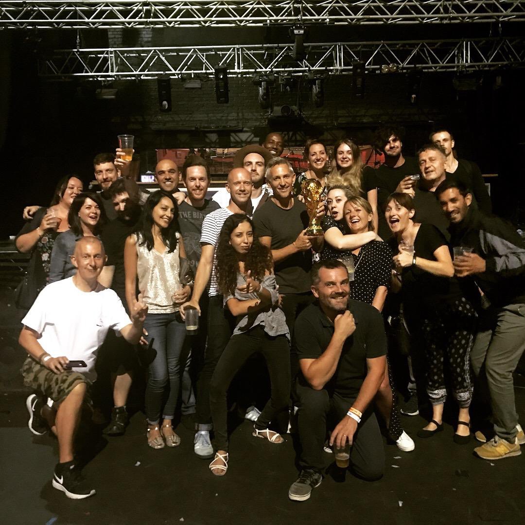 BecauseImNessy's tweet photo. @GTA_Propaganda @TheGrandClapham @allywolf @snowpatrol @george_ezra @lifetimesession Love you mate ❤️ https://t.co/Mmgm0FItGl
