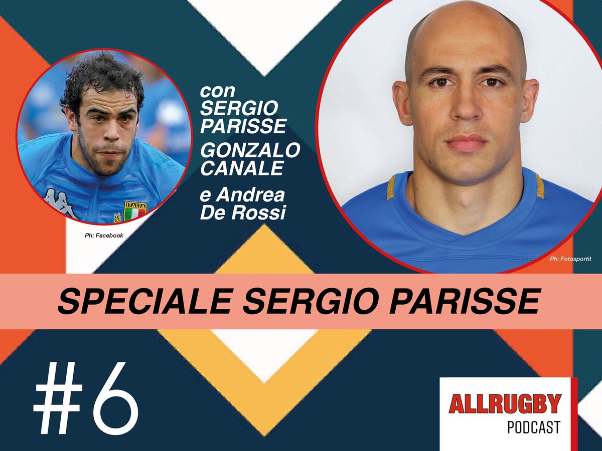<a href="/sergioparisse/">sergio parisse</a> si racconta nel sesto episodio di ALLRUGBY Podcast. Con la partecipazione di <a href="/GonzaCanale/">Gonzalo Canale</a> e  Andrea De Rossi.

Potete trovarlo su 
👉🏻 podomatic.com/podcasts/allru…

👉🏻 open.spotify.com/episode/03lUWA…