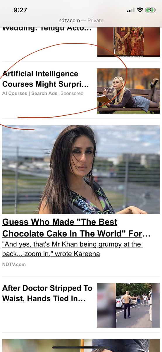 minu_mm's tweet image. Dear @ndtv please pay the person who writes the copy for your sponsored posts a tad bit more. Clearly that person is bored of their job, does that “actually surprise you”? 😂🤣 #journalism #viral #WhatIsThePoint
