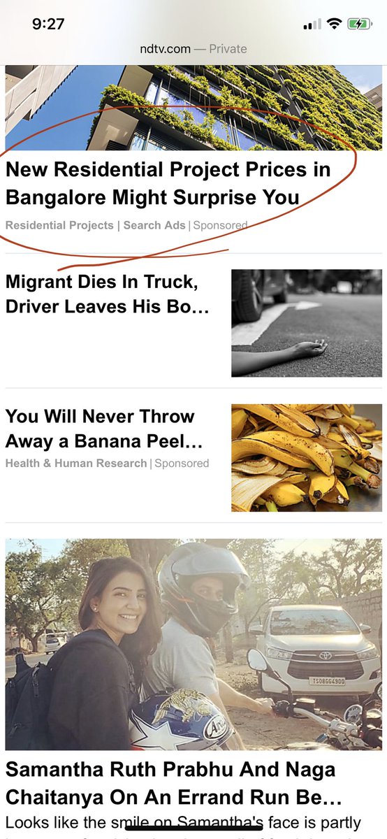 minu_mm's tweet image. Dear @ndtv please pay the person who writes the copy for your sponsored posts a tad bit more. Clearly that person is bored of their job, does that “actually surprise you”? 😂🤣 #journalism #viral #WhatIsThePoint