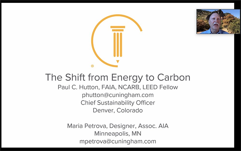 ACEC_CO's tweet photo. Over 40 participants joined us for this morning's #A3LC Committee @AGC_Colorado @AIAColorado Meeting to hear from Paul Hutton from @CuninghamGroup present on "The Shift from Energy to Carbon" with co-presenter Maria Petrova https://t.co/zyWbaBKZul