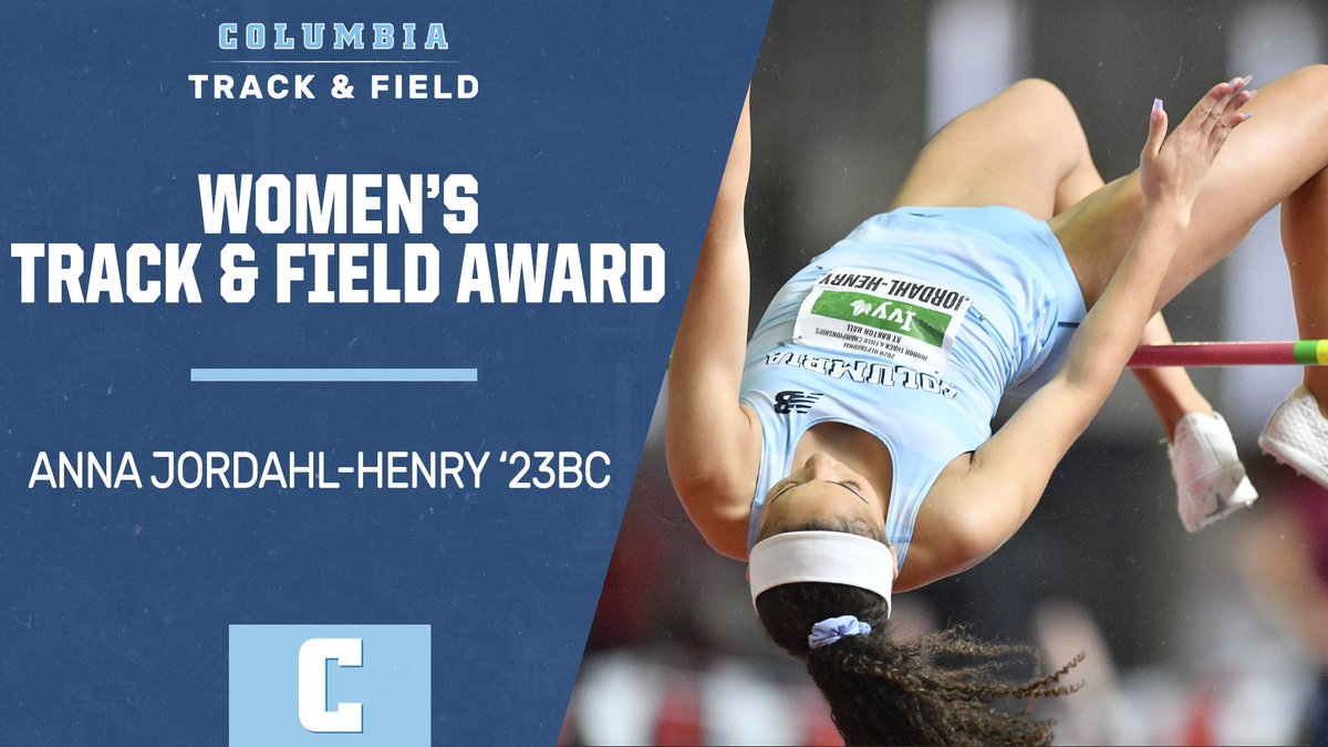 CULionsXCTF's tweet photo. 2️⃣0️⃣2️⃣0️⃣ Team Postseason Awards!!

🏆 Women's Track &amp; Field Award (MVP) 🏆 - Anna Jordahl-Henry 👏👏👏

#RoarLionRoar https://t.co/qj28Xv8s1p