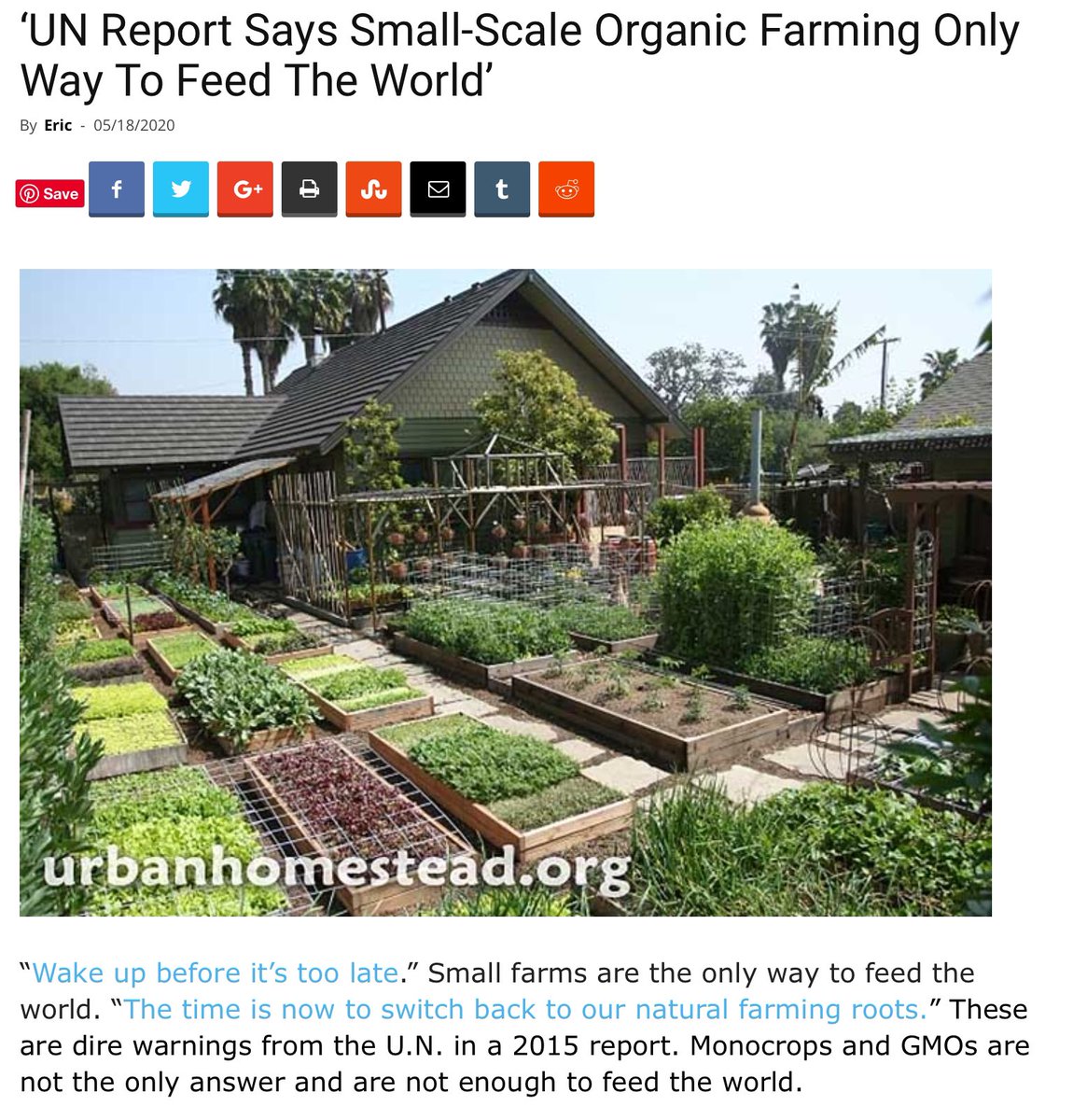 I can only guess which half of the world it would feed 😠