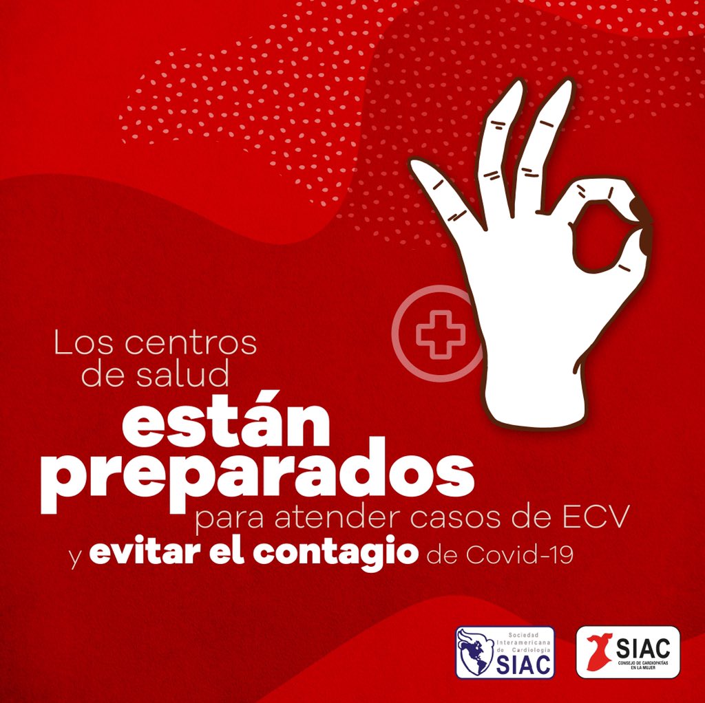 Siempre ten a mano el número de tu servicio de emergencia📲y no dudes en consultarlo ante la aparición de síntomas sugestivos de infarto. Los centros de salud están preparados para atender estos casos y evitar el contagio de #Covid19 #SiacCardio <a href="/MujerSiac/">@MujerSIAC</a> #Salud #Caridiología