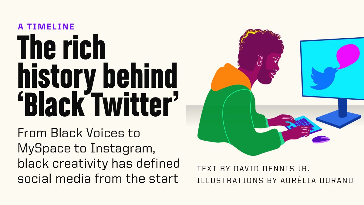 A blessing and a curse: The rich history behind ‘Black Twitter’From Black Voices to MySpace to Instagram, black creativity has defined social media from the startvia  @DavidDTSS:  https://theundefeated.com/features/a-blessing-and-a-curse-the-rich-history-behind-black-twitter/