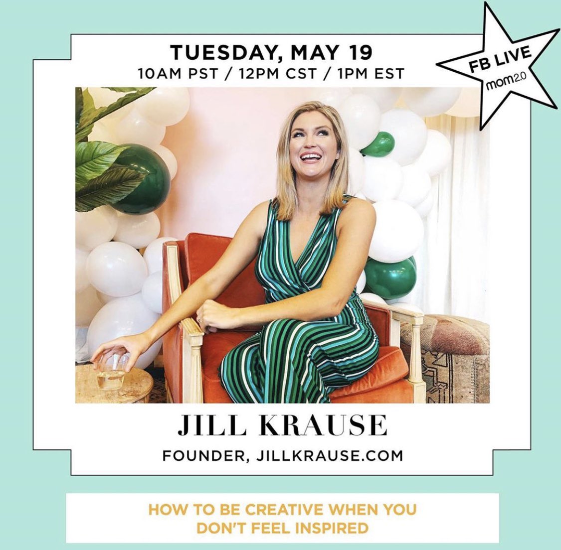 mom2summit's tweet photo. Join designer + creative instigator @miketorpey of @Kia in conversation with @babyrabies on the Mom 2.0 FB page, about how to find creativity when you don’t feel inspired. 1pm Eastern, today. It’s going to be good! https://t.co/7rRypcCAOF #GiveItEverything #mom2summit https://t.co/mZWLR8Xn7g