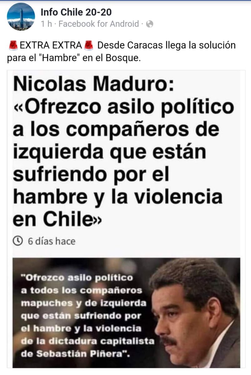 chivi45's tweet photo. ⚡⚡Buenas noticias para el @PCdeChile, para los #GuatonesConHambre y zurdos en general...ya pueden largarse!!!!! https://t.co/G3JLAOBgSB