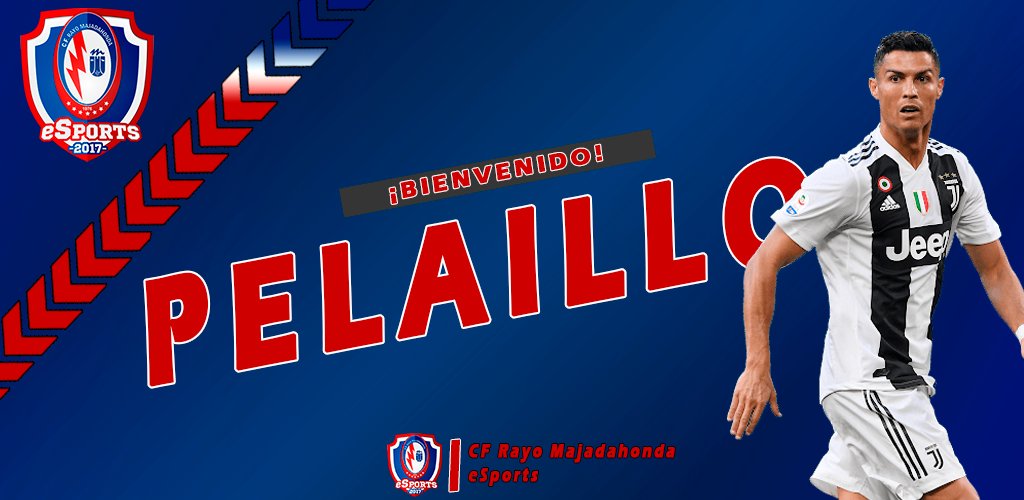 #Presentaciones #PS4 🎮

Presentamos a nuestra cuarta incorporación en este mercado para fortalecer la plantilla.

Procedente del <a href="/SFCDeSports/">San Fernando CD eSports</a> llega <a href="/pelaillo7/">Pelaillo</a>, un jugador polivalente y muy capaz en las zonas ofensivas, que nos aportará un salto de calidad.

⚡#VamosRayo ⚡