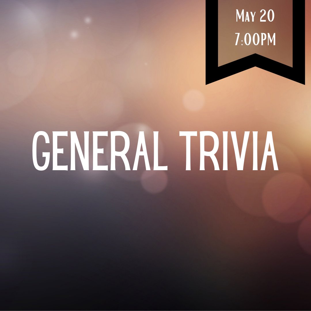 Test your general knowledge, Wednesday 5/20 at 7pm! We will be giving away up to $200 in Amazon Gift Cards. Individuals with disabilities are encouraged to attend all University of Iowa-Sponsored Events. Accommodation, please contact 319-335-3059 or email us at cab@uiowa.edu.