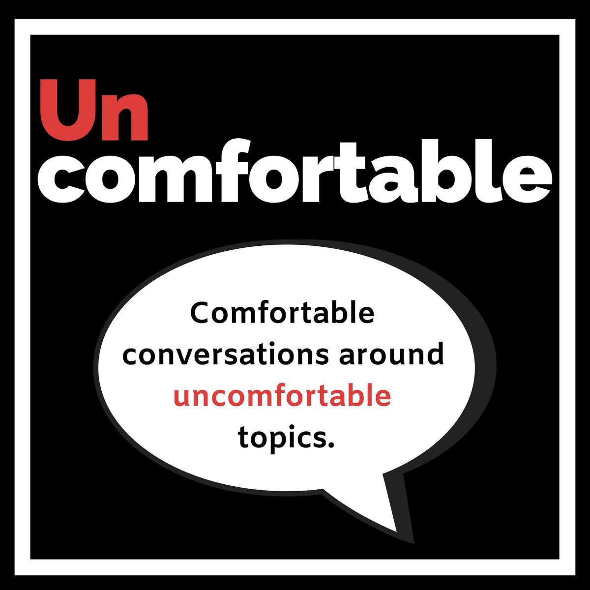 .<a href="/uncomfy_podcast/">✨UNCOMFY PODCAST✨</a> by @debinvancity features comfortable conversations around uncomfortable topics. Sometimes serious and sometimes very fun, but always a great listen. Episodes include Imposter Syndrome, Sex With Younger Men, and Overcoming Bullying.

uncomfortable.blog