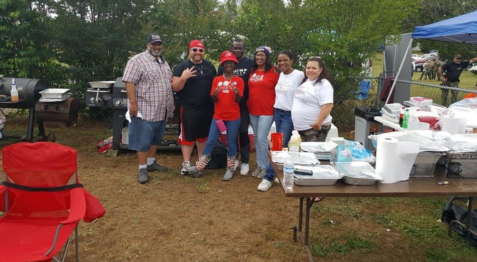 BlexitSC's tweet photo. #BLEXITSC was represented at the Get Right Rally by our chapter advisor Latrecia Pond.
Thank you Lucretia Hughes for having us! #BLEXIT #ReOpenAmerica https://t.co/hwa5eHt8WW