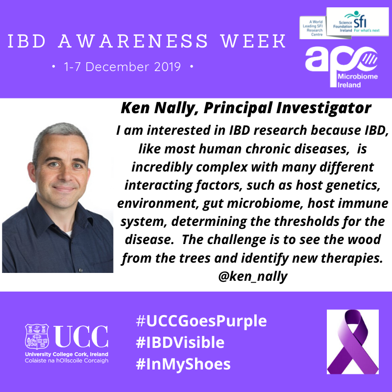 Pharmabiotic's tweet photo. On #worldibdday2020 we feature our #IBD researchers @ken_nally and Silvia Melgar #crohnsdisease #ulcerativecolitis #guthealth #BelieveinScience @UCC @scienceirel #TeaforIBD @ISCCIRL https://t.co/Xpto220tBS