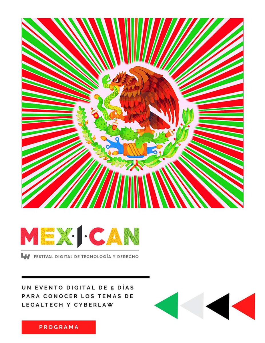 legalhackersgdl's tweet photo. Ya estamos listos para el Mex-I-Can Festival Digital de Tecnología y Derecho.
#legalhackers #ConnectedWeWin
https://t.co/cK2wtLP6jF https://t.co/NESeERawiK