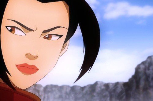 Just a child who just wanted to win her fathers favor and respect by any means necessary. But her actions always made me never see her in that light! I saw her as threat and much older and intimidating until the final battle where Zuko and Katara defeat her and again, show mercy