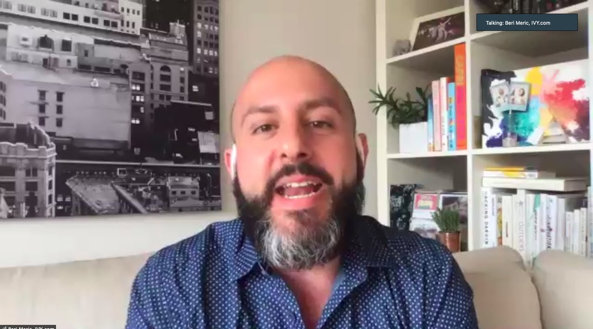 Huge thanks to <a href="/BeriMeric/">Beri Meric</a> CEO of <a href="/ivyconnect/">IVY</a> for leading our kickoff session and sharing his insights on human connection and driving transformative ideas through collaboration.