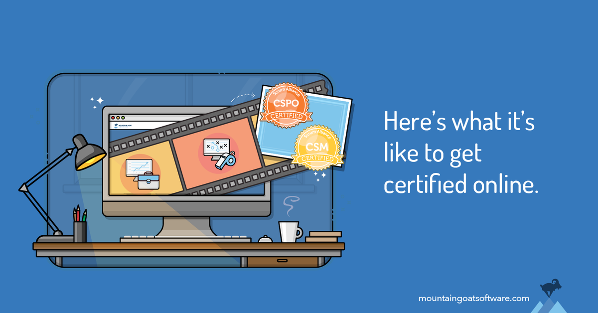 mikewcohn's tweet photo. What does a virtual certified #scrum course look like? Check out this video and find out! #agile #MGSclasses https://t.co/HZw8D80eh6 https://t.co/Q53ykUbv0U
