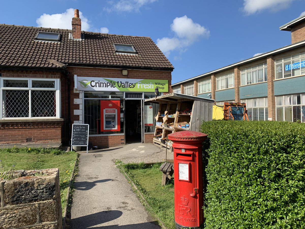 CrimpleVFresh's tweet photo. Have you ever visited our Pannal shop? 

Located opposite the community hall, it’s a tucked away village shop and Post Office! Our shop is a delightful surprise and sometimes you don’t expect what we have stocked in this cave of wonder...

 🥒🍑🍊🍎🥓🥚🍞🧀🍫💊🧹🧴💌📮📒 https://t.co/7RoQDiIHmk