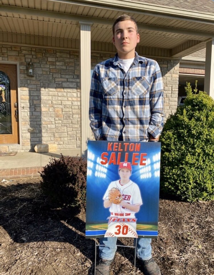 #30 Kelton Sallee

- Favorite Memory: tournament we played in Gatlinburg in 2019.
- I plan to attend WKU to study physical therapy. 
- Advice: Enjoy every moment. High school will go by just as quick, if not quicker, than everyone says. Enjoy it, you never know when it will end.