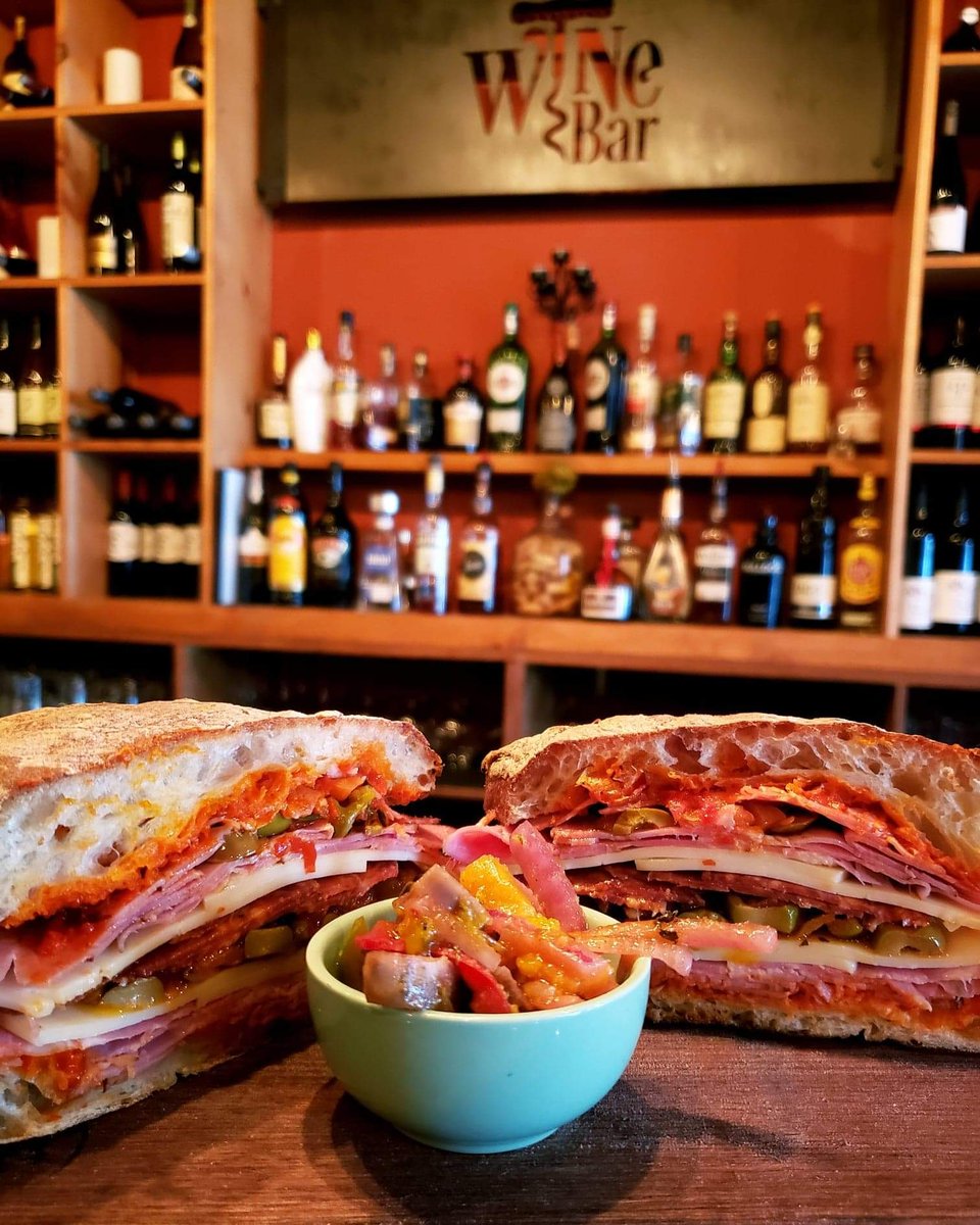 We've recieved many requests over the last few weeks to start making sandwiches using our charcuterie meats, cheeses, and house made preserves. So here you go #ldnont. Our Muffuletta Sandwich is here for a little bit. <a href="/Downtown_London/">Downtown London</a> <a href="/tourism_london/">Tourism London 🇨🇦</a>