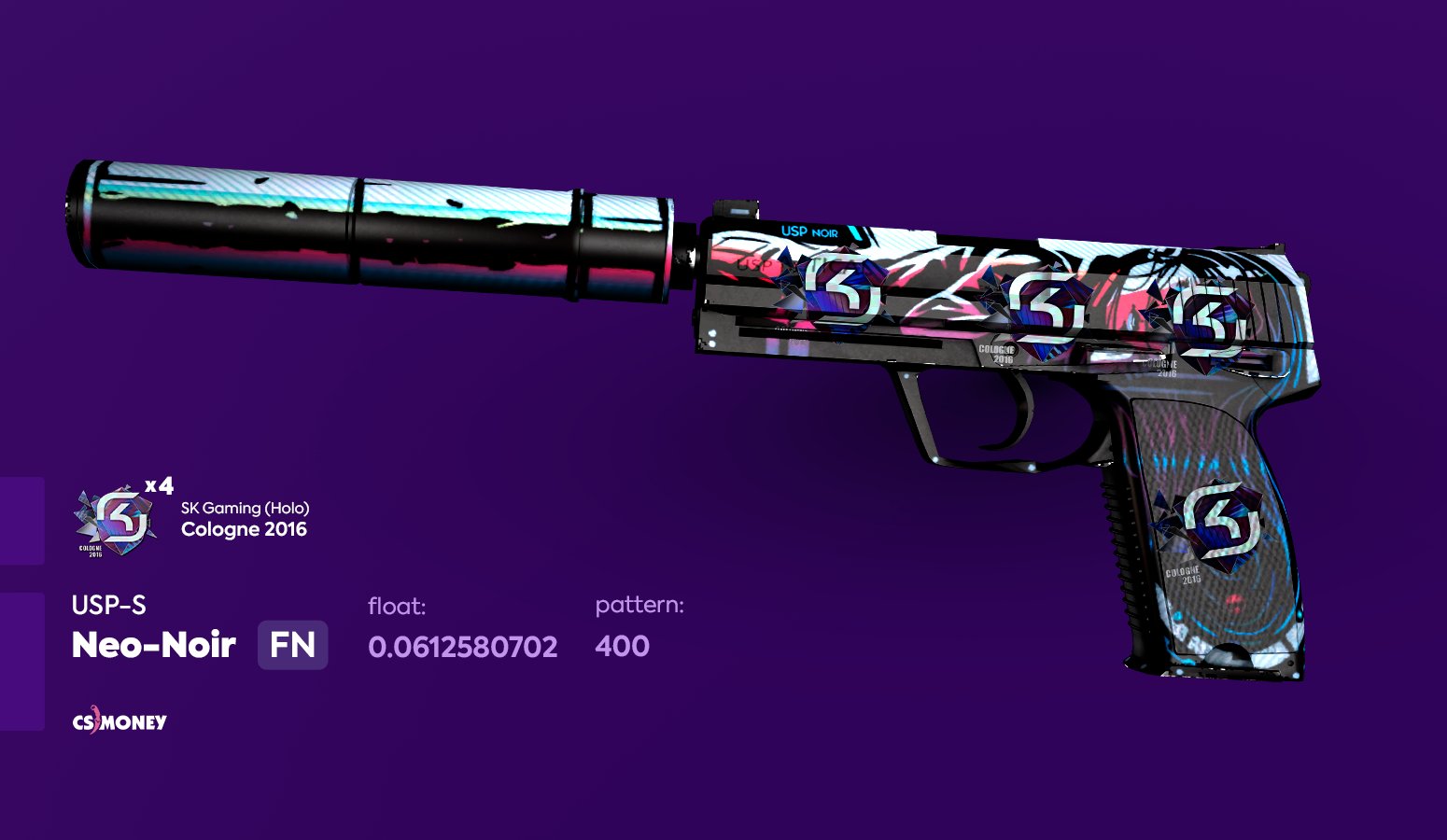 gentage ø Stå sammen CS.MONEY on Twitter: "The SK Gaming stickers are the perfect match for USP-S  | Neo-Noir. Or you know a better option? 😉 https://t.co/zNCjQgCWwH" /  Twitter