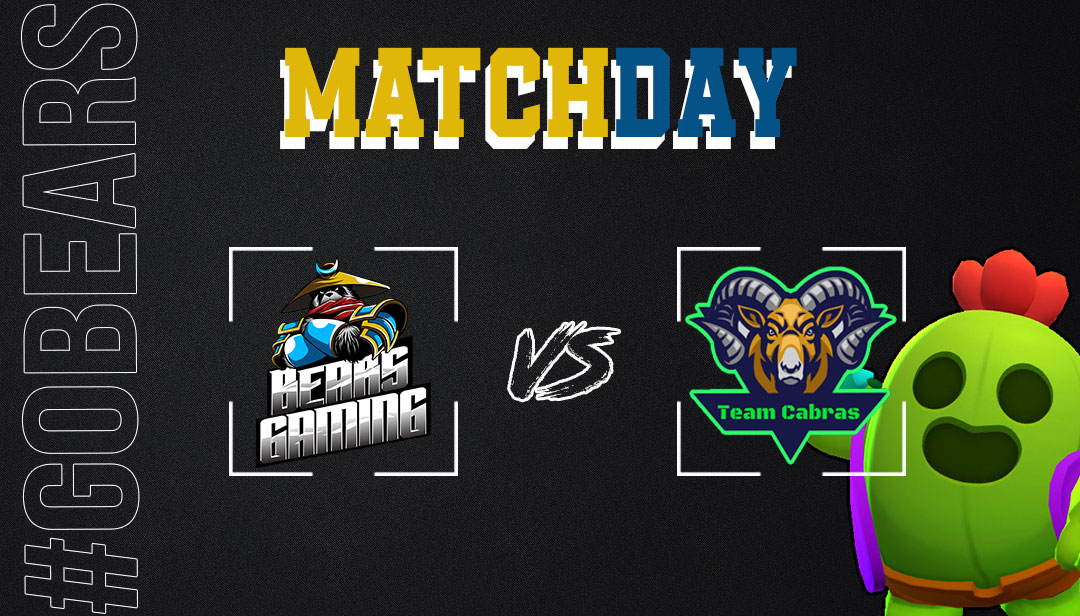 #Amistoso 
🆚 <a href="/GoCabras/">Team Cabras</a> 
⏰ 20:00🇪🇸
#GoBears🐼🖤
Suerte a nuestri rival!!