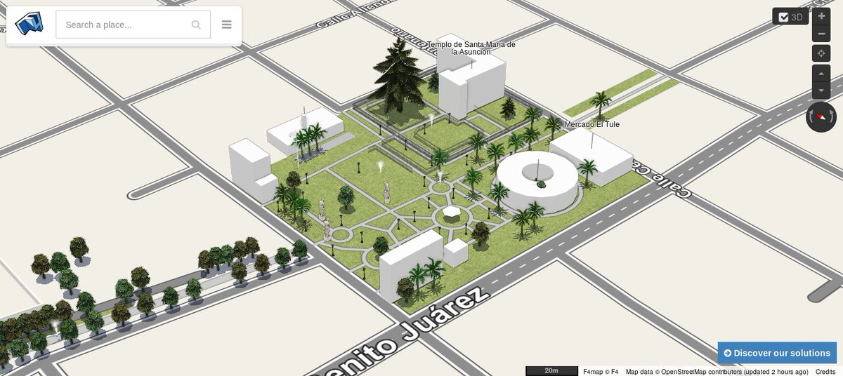 openmapchile's tweet photo. 🌲🇲🇽 #Oaxaca #ÁrboldelTule en 3D desde #F4Map #tree declarado #PatrimonioDeLaHumanidad por la @UNESCO 2003 @openstreetmapmx data: #OpenStreetMap @arboles_magicos @FundaMexArbol @amoarbolurbano @Leyarbolurbano @GobOax @TuleCity https://t.co/8PLDsiZJ2X https://t.co/tUoXEfO20z